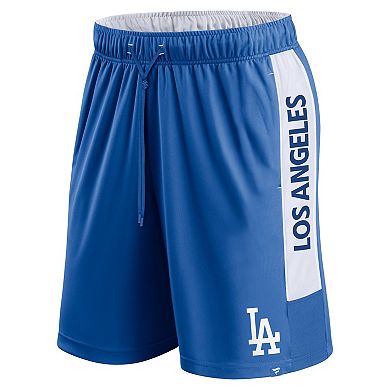 Men's Fanatics Branded Royal Los Angeles Dodgers Win The Match Defender Shorts
