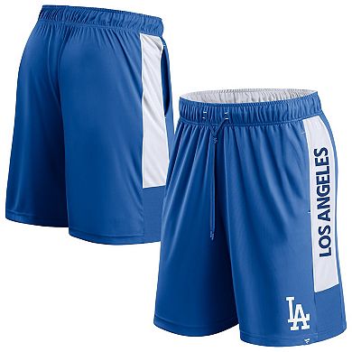 Men's Fanatics Branded Royal Los Angeles Dodgers Win The Match Defender Shorts