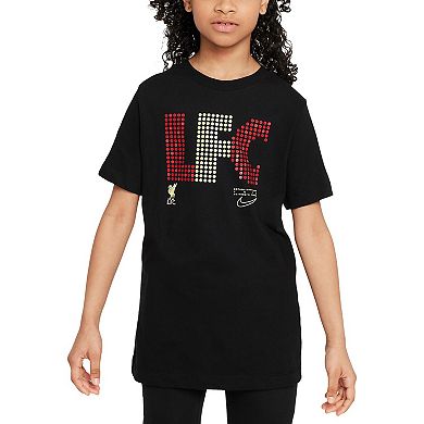 Youth Nike Black Liverpool Lights T-Shirt
