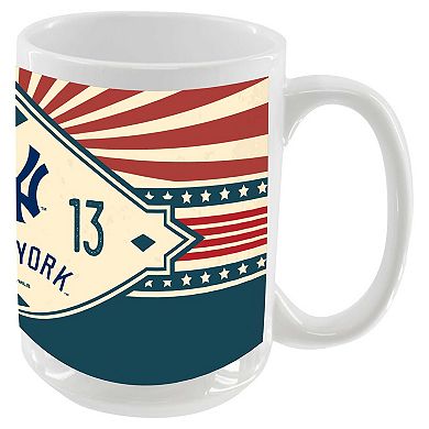 New York Yankees 15oz. Americana Diamond Mug
