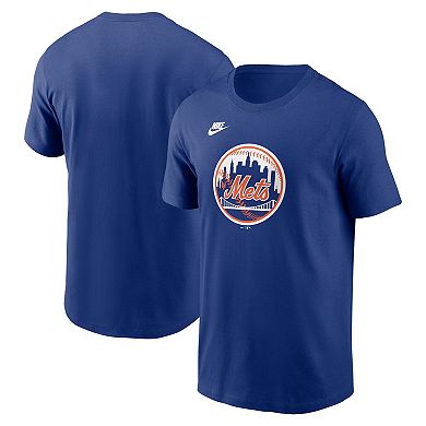 Men's Nike Royal New York Mets Cooperstown Collection Team Logo T-Shirt