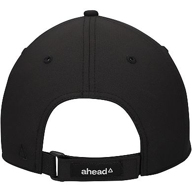 Men's Ahead Black South Florida Bulls Stratus Adjustable Hat