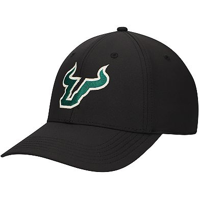 Men's Ahead Black South Florida Bulls Stratus Adjustable Hat