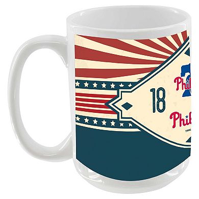 Philadelphia Phillies 15oz. Americana Diamond Mug
