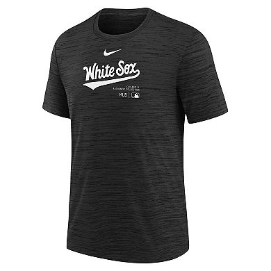 Youth Nike Black Chicago White Sox Authentic Collection Practice Performance T-Shirt