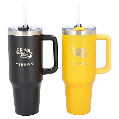 The Memory Company LSU Tigers 46oz. Home/Away Stainless Steel Colossal Tumbler Two-Pack