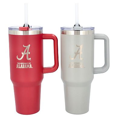 The Memory Company Alabama Crimson Tide 46oz. Home/Away Stainless Steel Colossal Tumbler Two-Pack