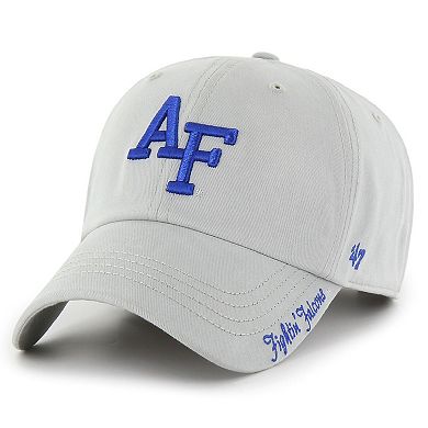 Women's '47 Gray Air Force Falcons Miata Clean Up Adjustable Hat