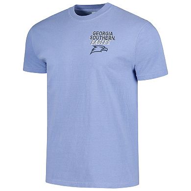 Men's Blue Georgia Southern Eagles Hyperlocal Comfort Colors T-Shirt
