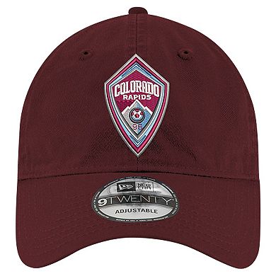 Men's New Era Burgundy Colorado Rapids 2024 Jersey Hook 9TWENTY Adjustable Hat