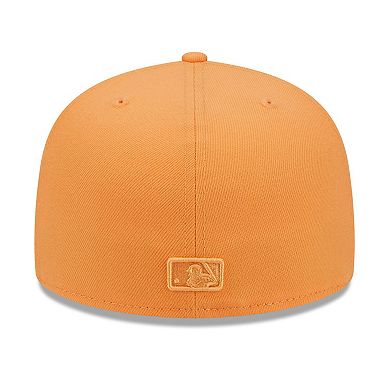 Men's New Era Orange New York Mets Spring Color 59FIFTY Fitted Hat