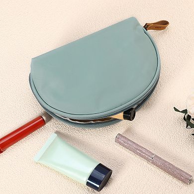 Half Moon Makeup Bag Cosmetic Beauty Bag For Purse Cosmetic Organizer