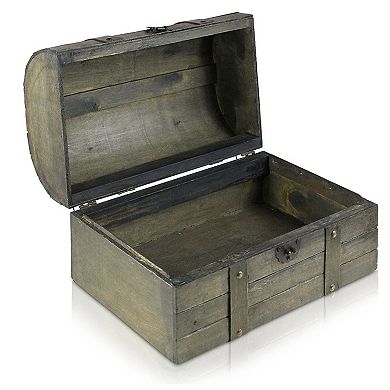 Old Style Barn Wooden Trunk