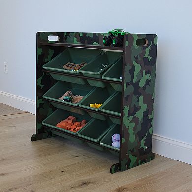 Humble Crew 9-Bin Organizer with Shelf