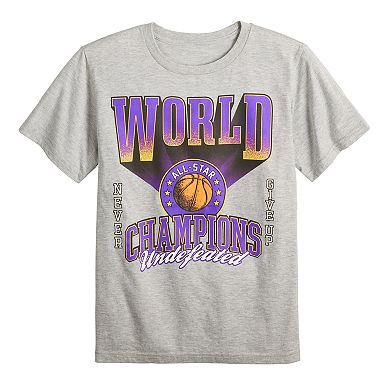 Boys 8-20 Undefeated World Champ Graphic Tee