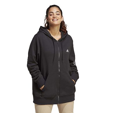 Plus Size adidas Essentials Full-Zip Training Hoodie