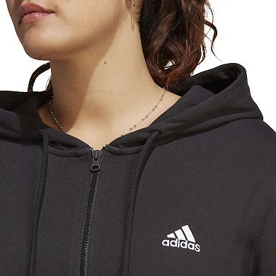 Plus Size adidas Essentials Full-Zip Training Hoodie