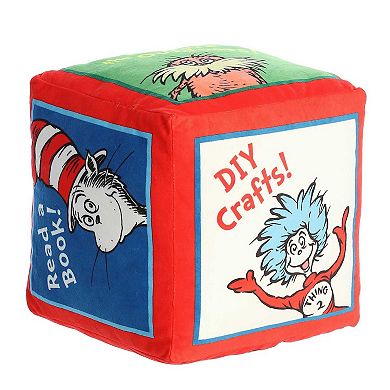 Aurora Medium Multicolor Dr. Seuss 10.5" Dr. Seuss Activity Roll 'em Whimsical Stuffed Animal