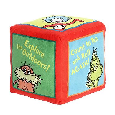 Aurora Medium Multicolor Dr. Seuss 10.5" Dr. Seuss Activity Roll 'em Whimsical Stuffed Animal