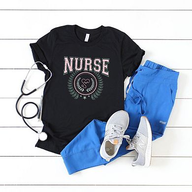 Nurse Grunge Short Sleeve Graphic Tee
