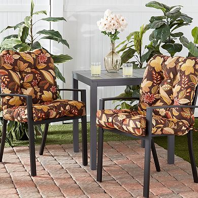 Greendale Home Fashions Outdoor Dining Chair Cushion 2-Pack