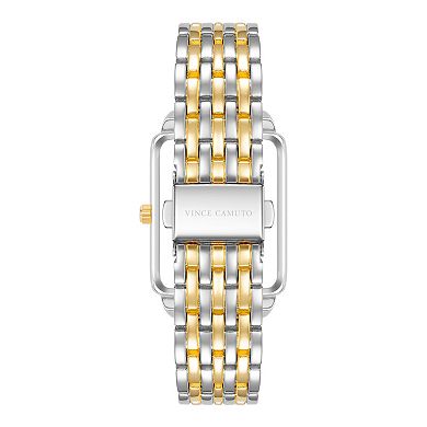 Vince Camuto Women's Mother-of-Pearl Dial Crystal Watch