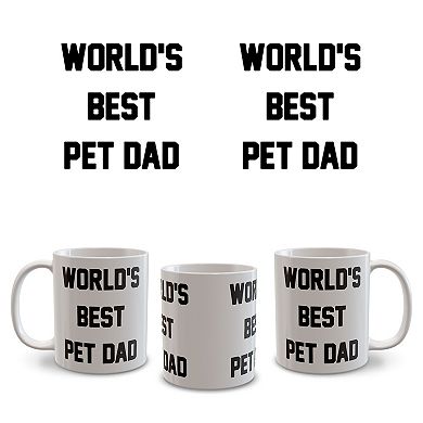 World's Best Pet Dad Ceramic Mug