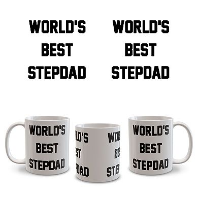 World's Best Stepdad Ceramic Mug