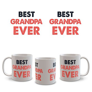 Best Grandpa Ever Ceramic Mug