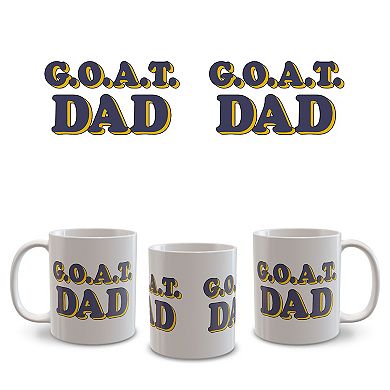 G.O.A.T. Dad Ceramic Mug