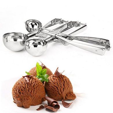 3-Piece Stainless Steel Ice Cream Scoop