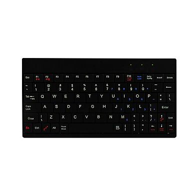 80 Keys Wired Mini Usb Connector Keyboard With Included Carry Bag