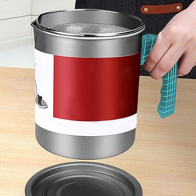 Bacon Grease Oil Container