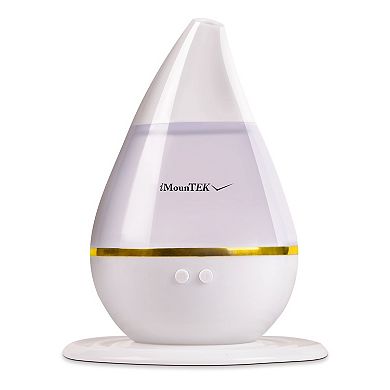 250ml, White, Cool Mist Humidifier Ultrasonic Aroma Essential Oil Diffuser