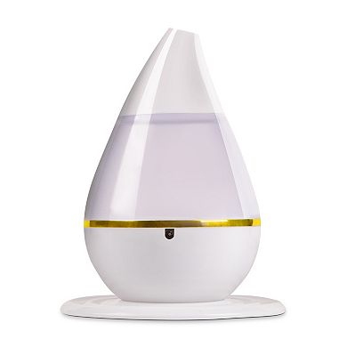 250ml, White, Cool Mist Humidifier Ultrasonic Aroma Essential Oil Diffuser