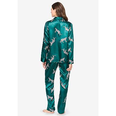 Amoureuse Women's The Luxe Satin Pajama Set