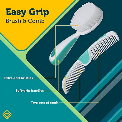 Safety 1st Easy Grip Brush & Comb Set