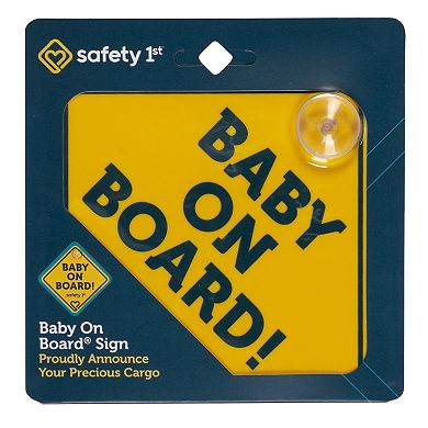 Safety 1st "Baby On Board" Sign