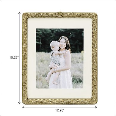 Belle Maison 8" x 10" Matted Scroll Wall Frame