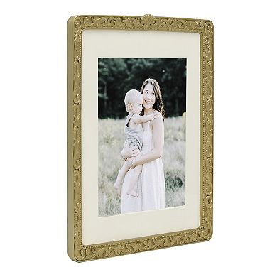 Belle Maison 8" x 10" Matted Scroll Wall Frame