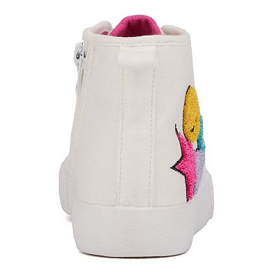 Olivia Miller Girls' High Top Sneakers