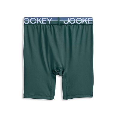 Jockey® Infinite Cool Microfiber Stretch 8" Long Leg 4 Pack Boxer Briefs