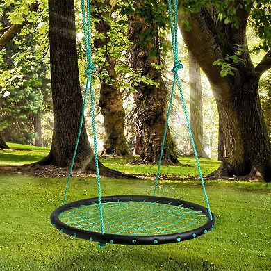 Kids Swing Nylon Rope Detachable Playground Platform