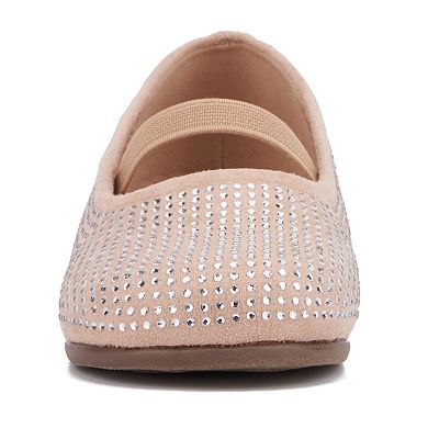 Olivia Miller Moon Lite Toddler Girls' Rhinestone Flats