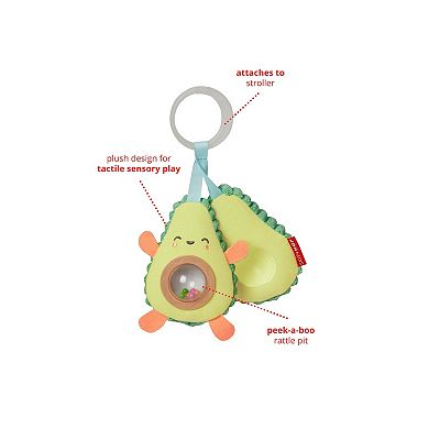 Skip Hop Farmstand Avocado Stroller Toy