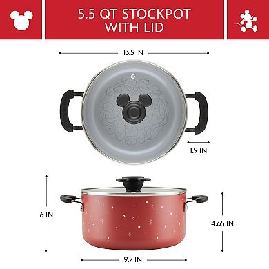 Farberware Disney Bon Voyage 5.5-qt. Ceramic Nonstick Stockpot with Lid