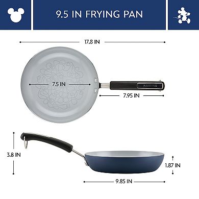 Farberware Disney Bon Voyage 9.5-in. Ceramic Nonstick Frying Pan