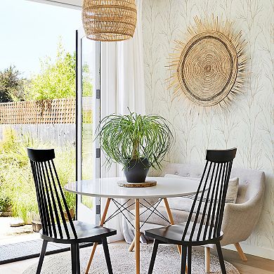 Brewster Home Fashions Diani Metallic Tree Wallpaper