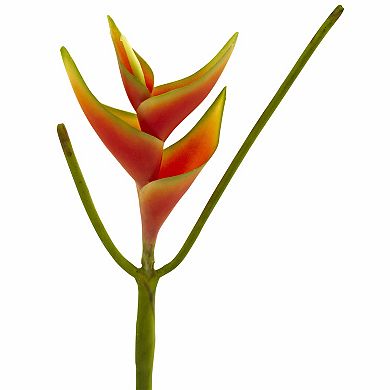 14'' Mini Heliconia Artificial Flower (set Of 6)
