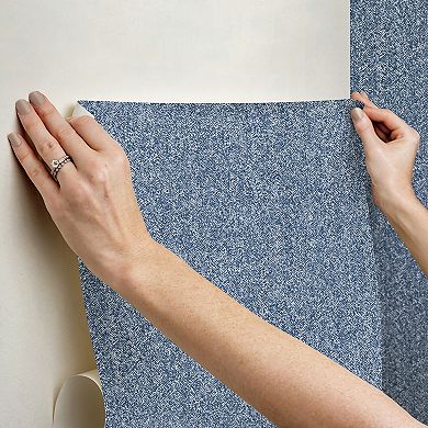 WallPops Ashland Taupe Peel and Stick Wallpaper